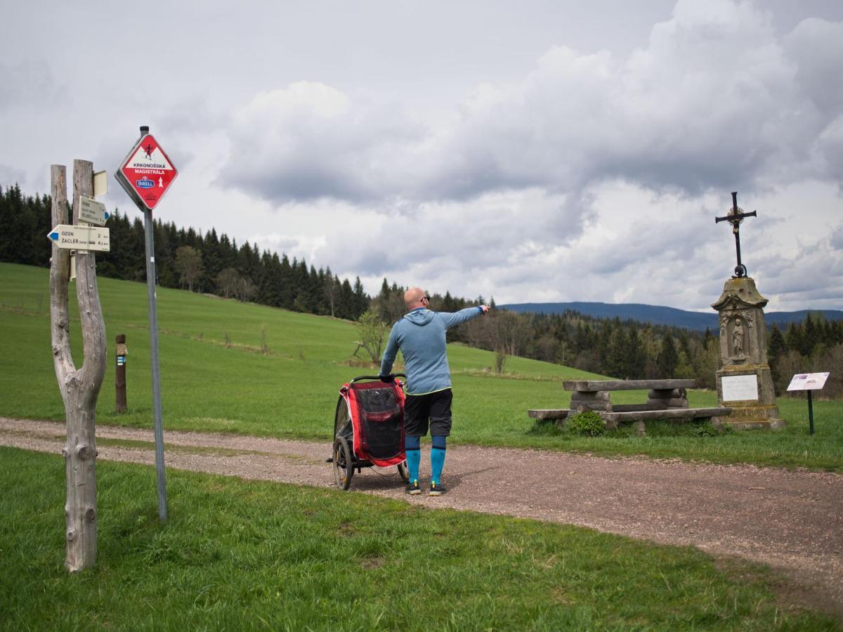 Apartman Na Svahu, Krkonose Žacléř Buitenkant foto